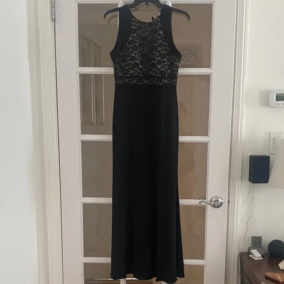 Night Way Collections Dresses | Night Way Collections Black Lace Dress | Color: Black | Size: 6p | Pm-84420998's Closet